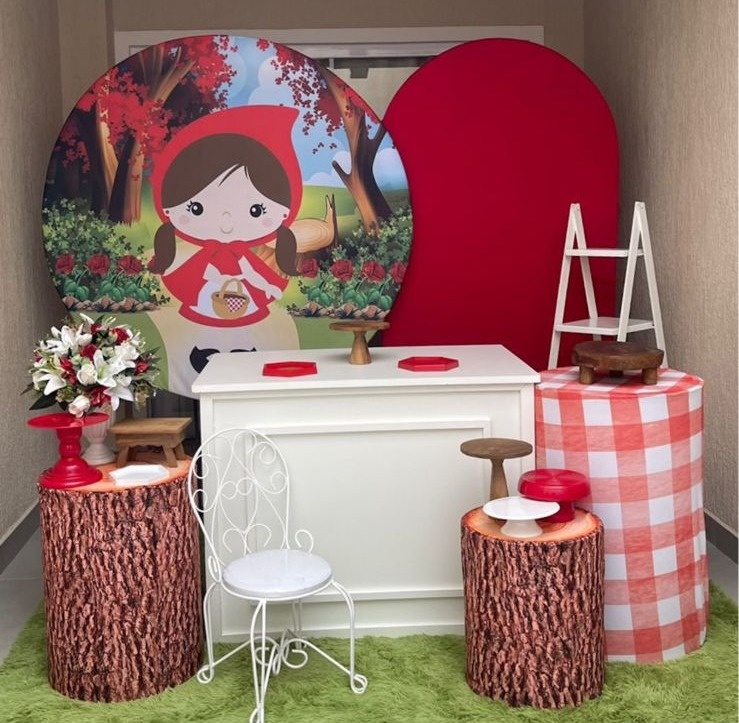 Tema Chapéuzinho Vermelho G - Viva la Festa