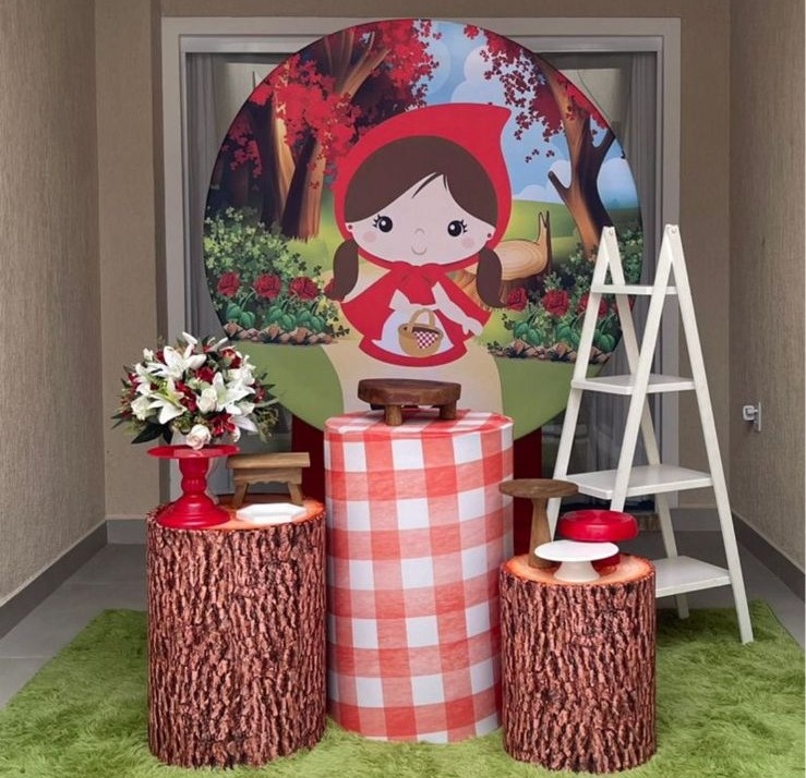 Tema Chapéuzinho Vermelho P - Viva la Festa