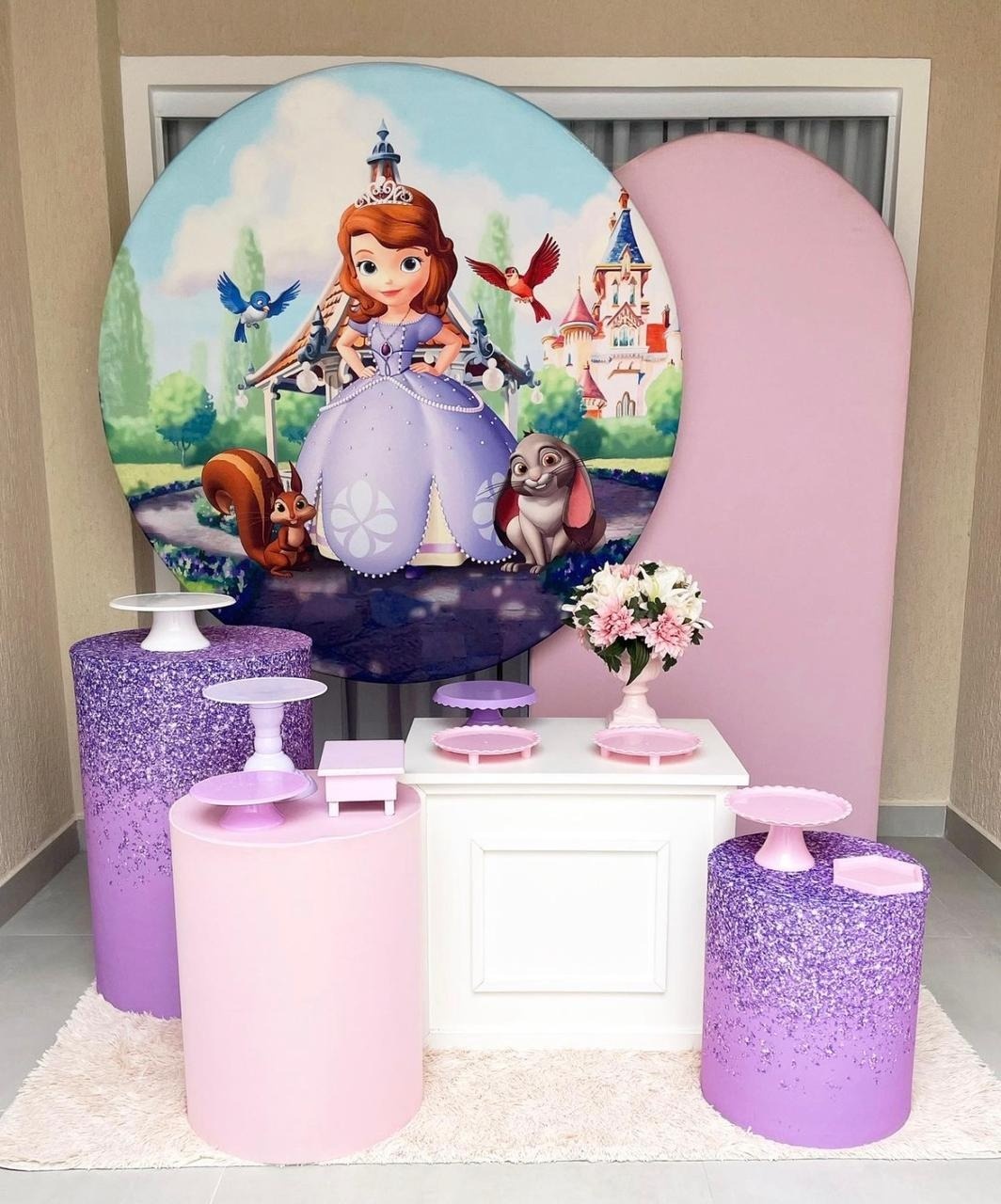 Tema Princesinha Sofia G - Viva la Festa