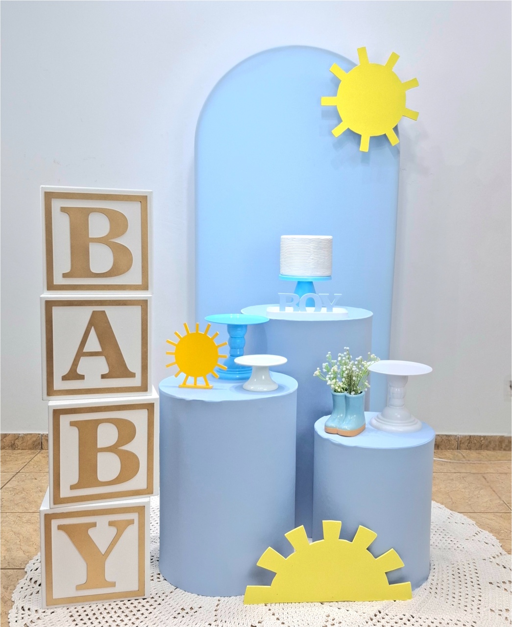 Cha de Bebe Solzinho - alegria em festa
