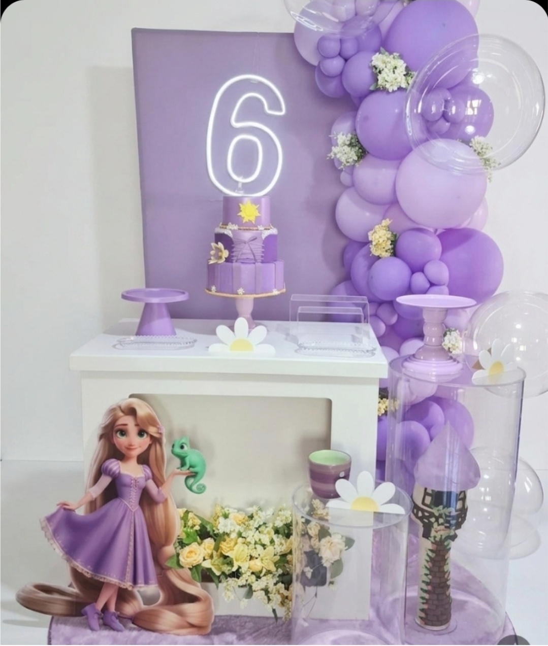 Rapunzel Mod 3 - alegria em festa