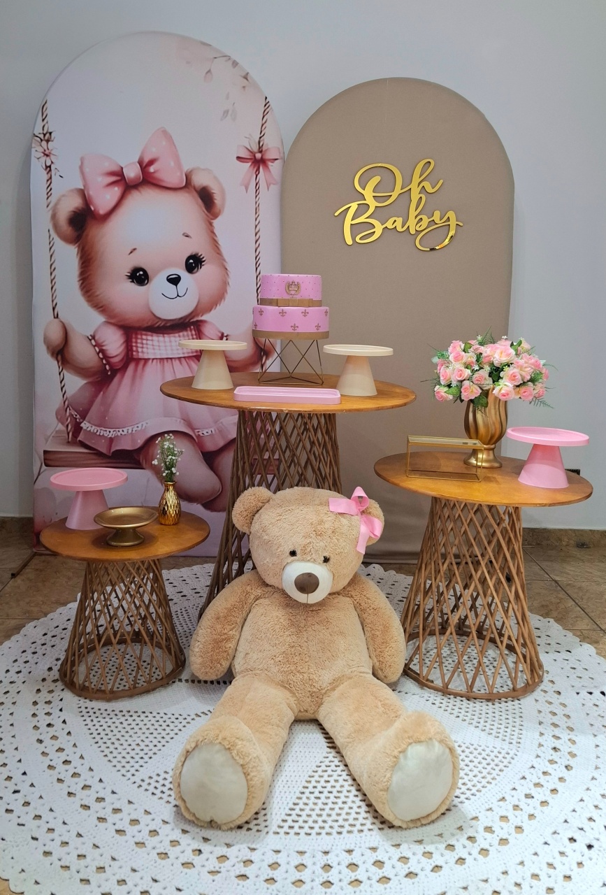 Cha de Bebe Menina Mod 2 - alegria em festa