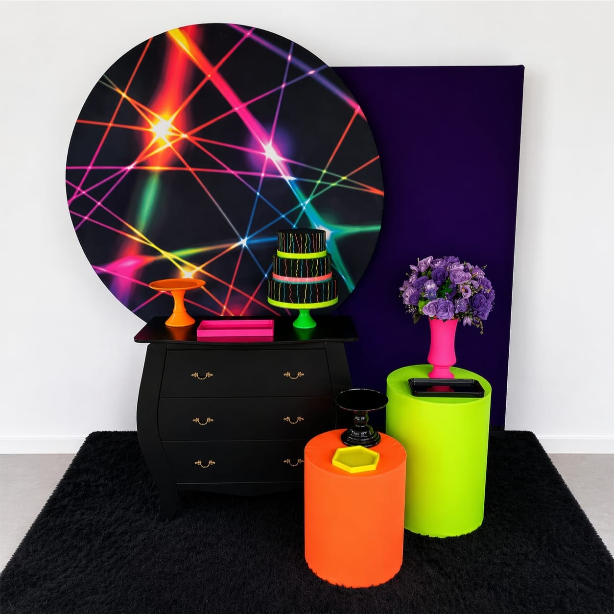 Kit Neon - alegria em festa