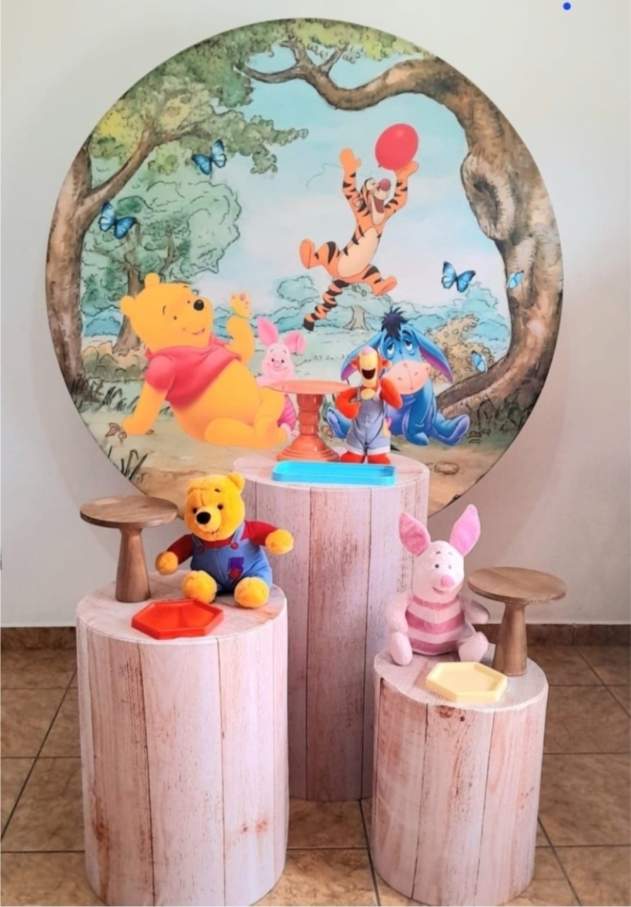 Ursinho Pooh - alegria em festa