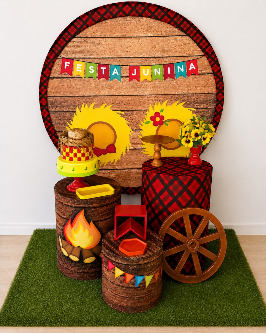 Kit Junino Mod 5 - alegria em festa