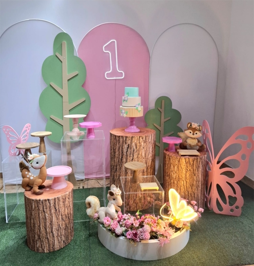 Kit Bosque Encantado Mod 2 - alegria em festa