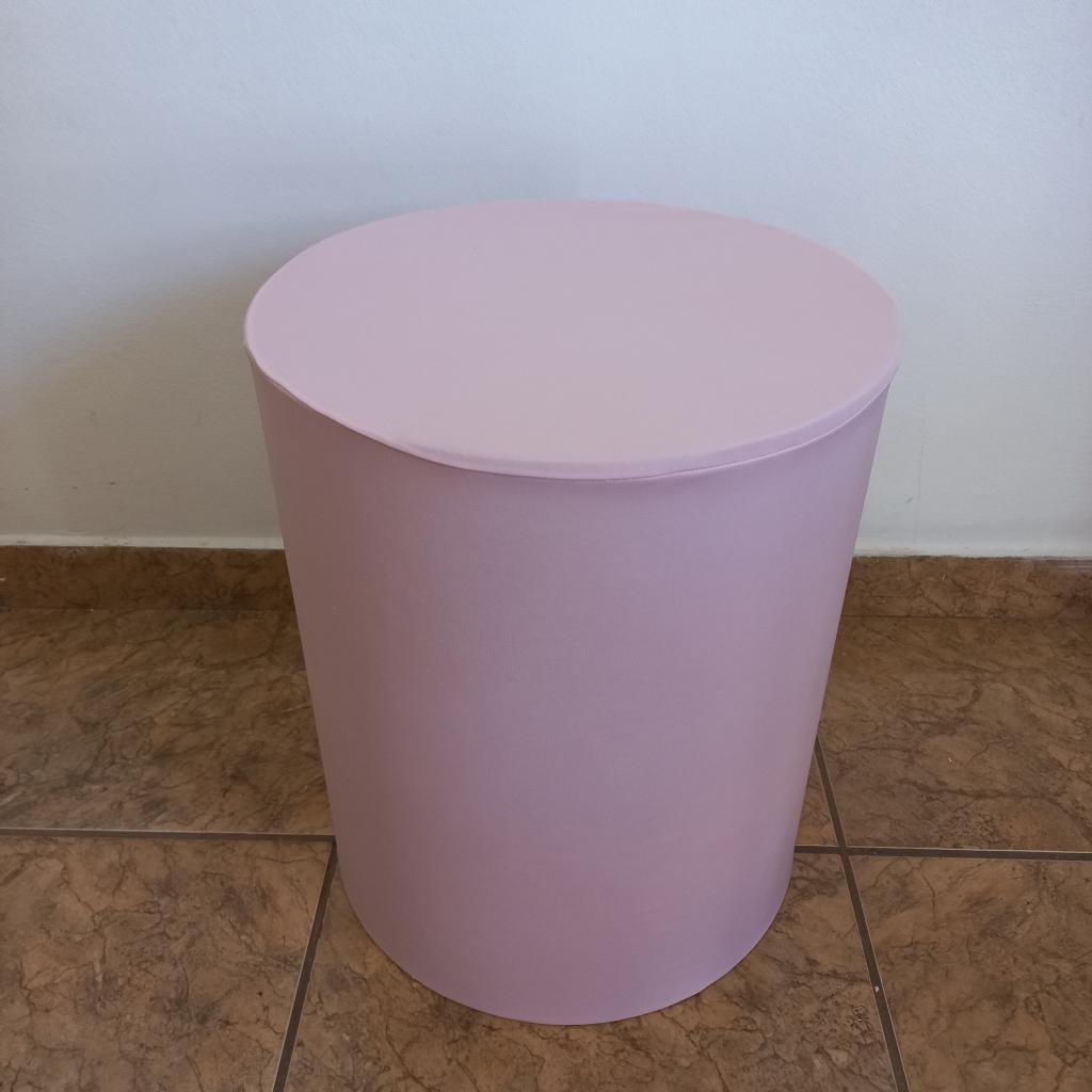 Capa Cilindro M Rosa Bebe - alegria em festa