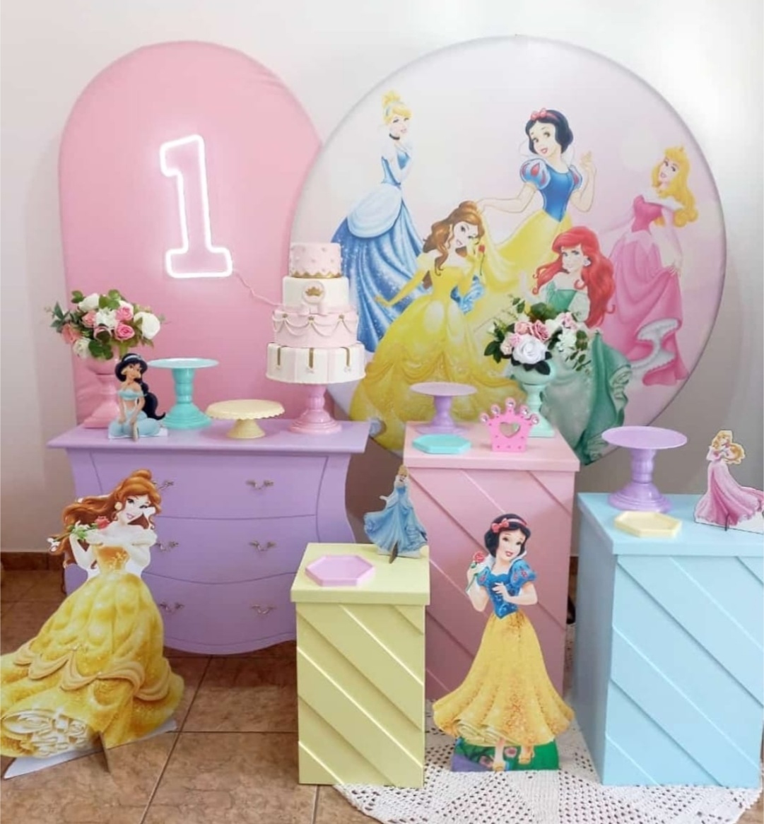 Princesas Mod 2 - alegria em festa