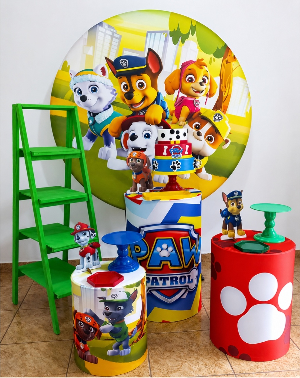 Patrulha Canina Mod 3 - alegria em festa
