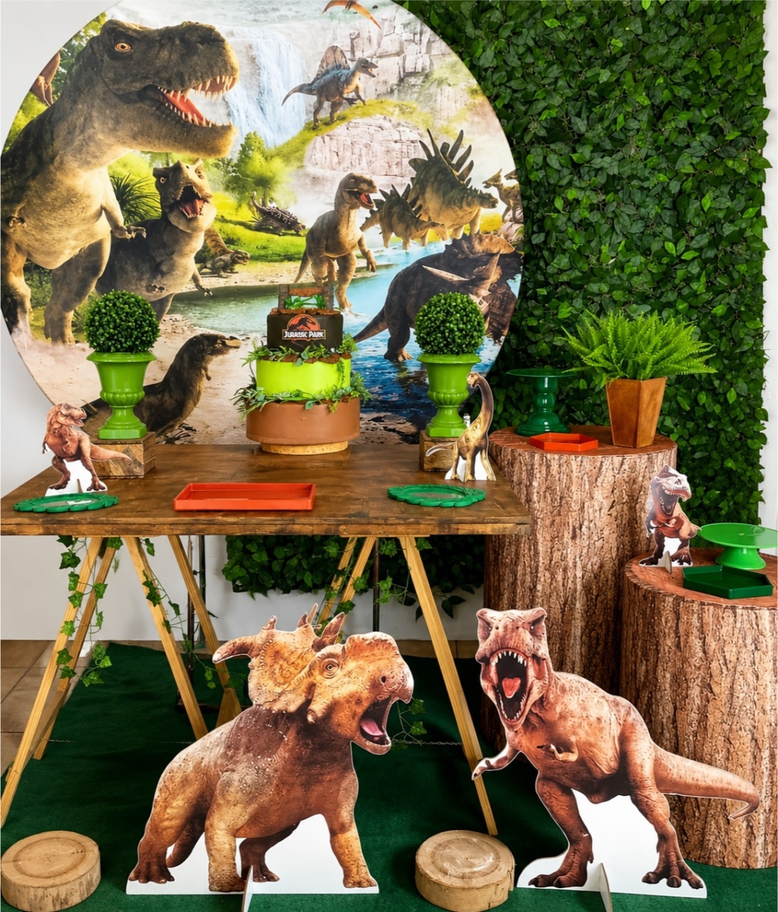 Dinossauro Mod 3 - alegria em festa