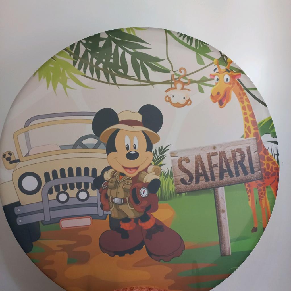 Painel Mickey Safari - alegria em festa
