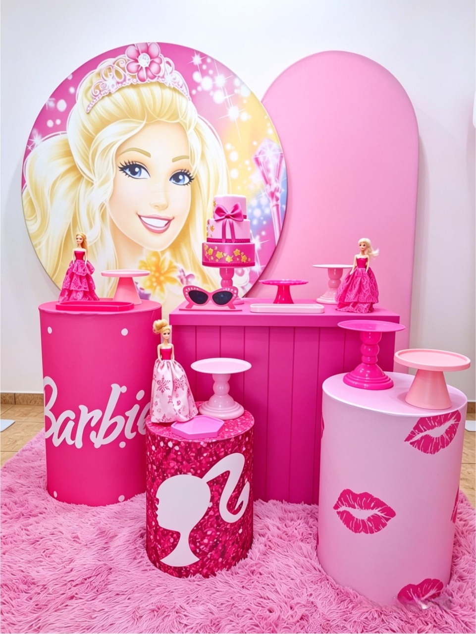 Barbie Mod 4 - alegria em festa
