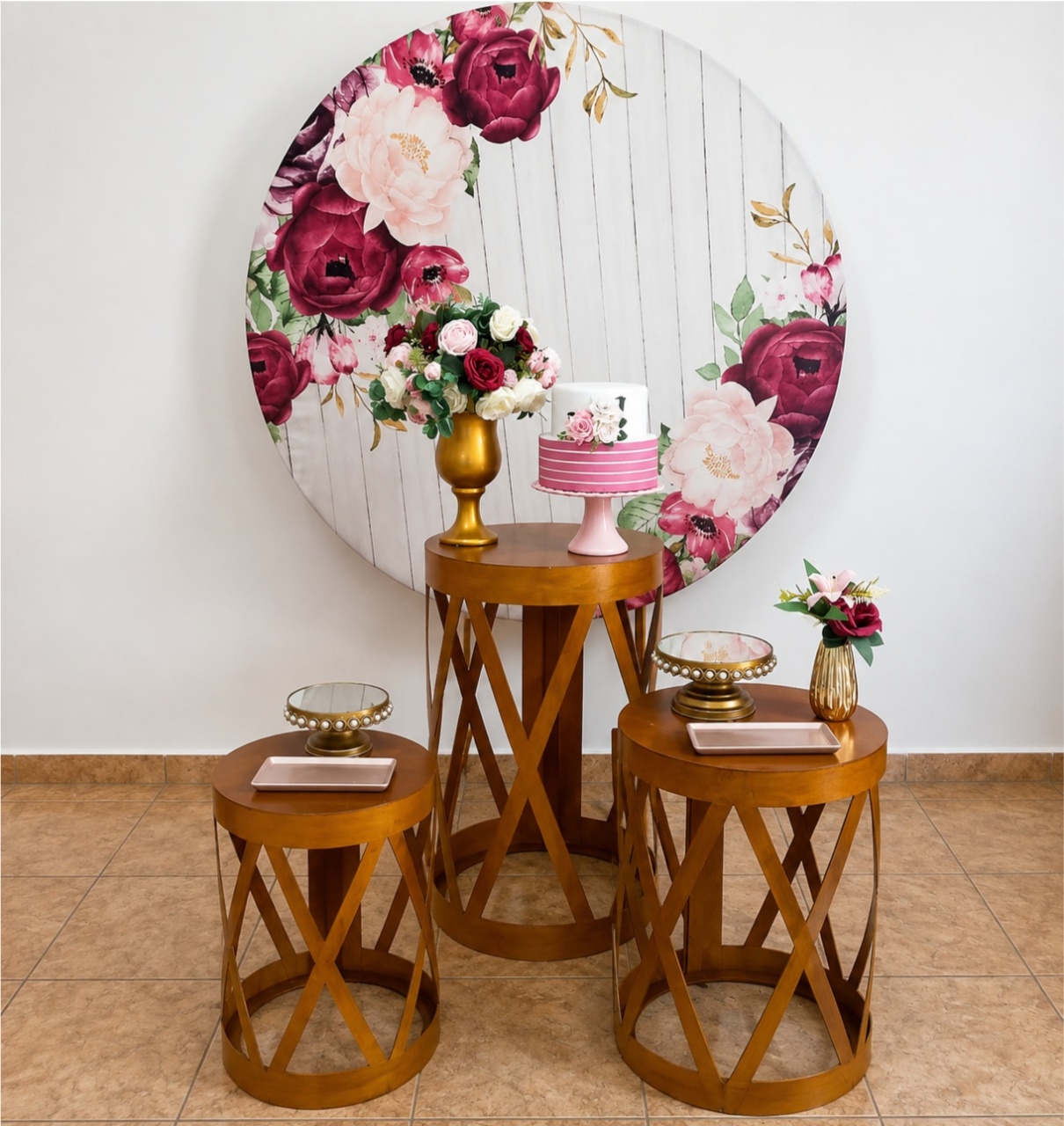 Floral Marsala - alegria em festa