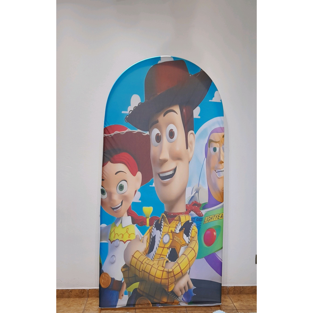 Painel Romano Toy Story - alegria em festa