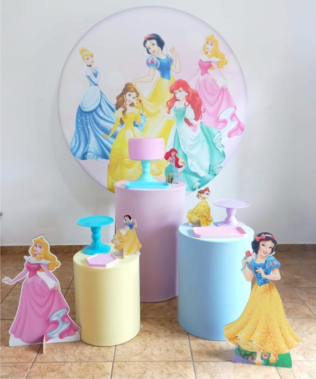 Princesas Mod 1 - alegria em festa