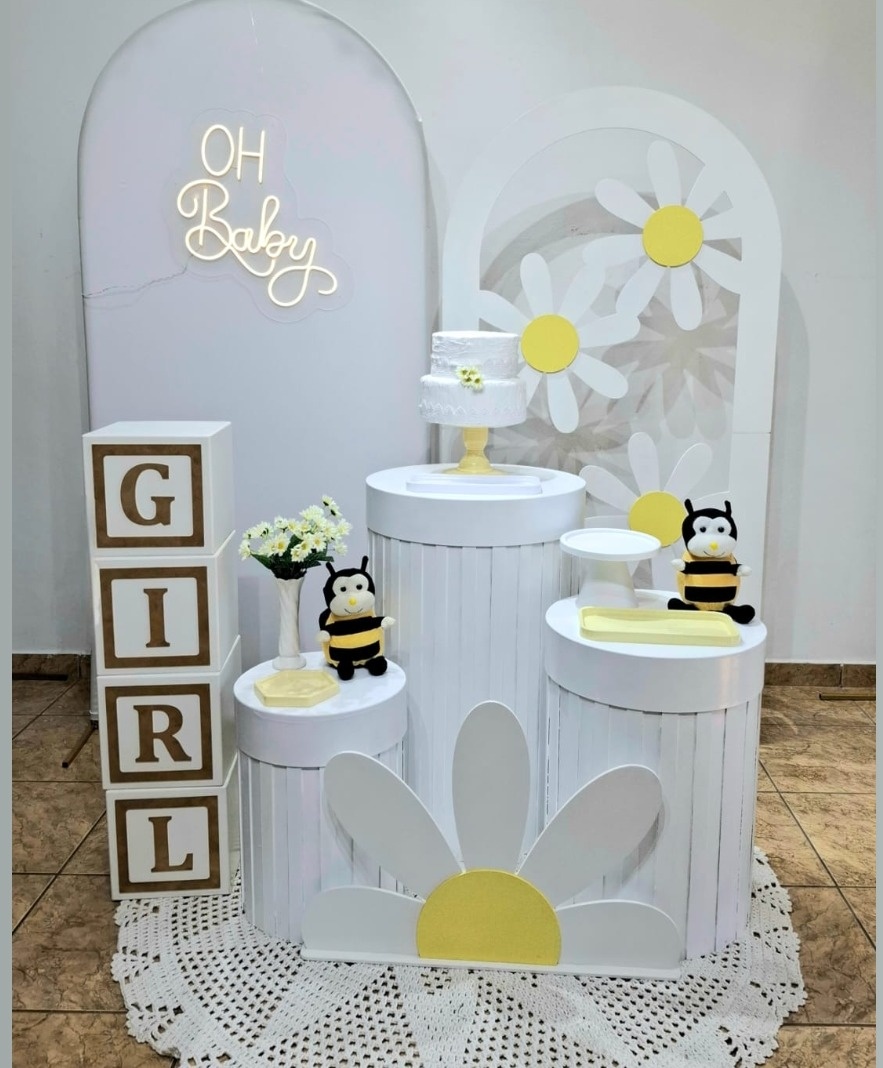 Cha de Bebe Abelhinha  - alegria em festa