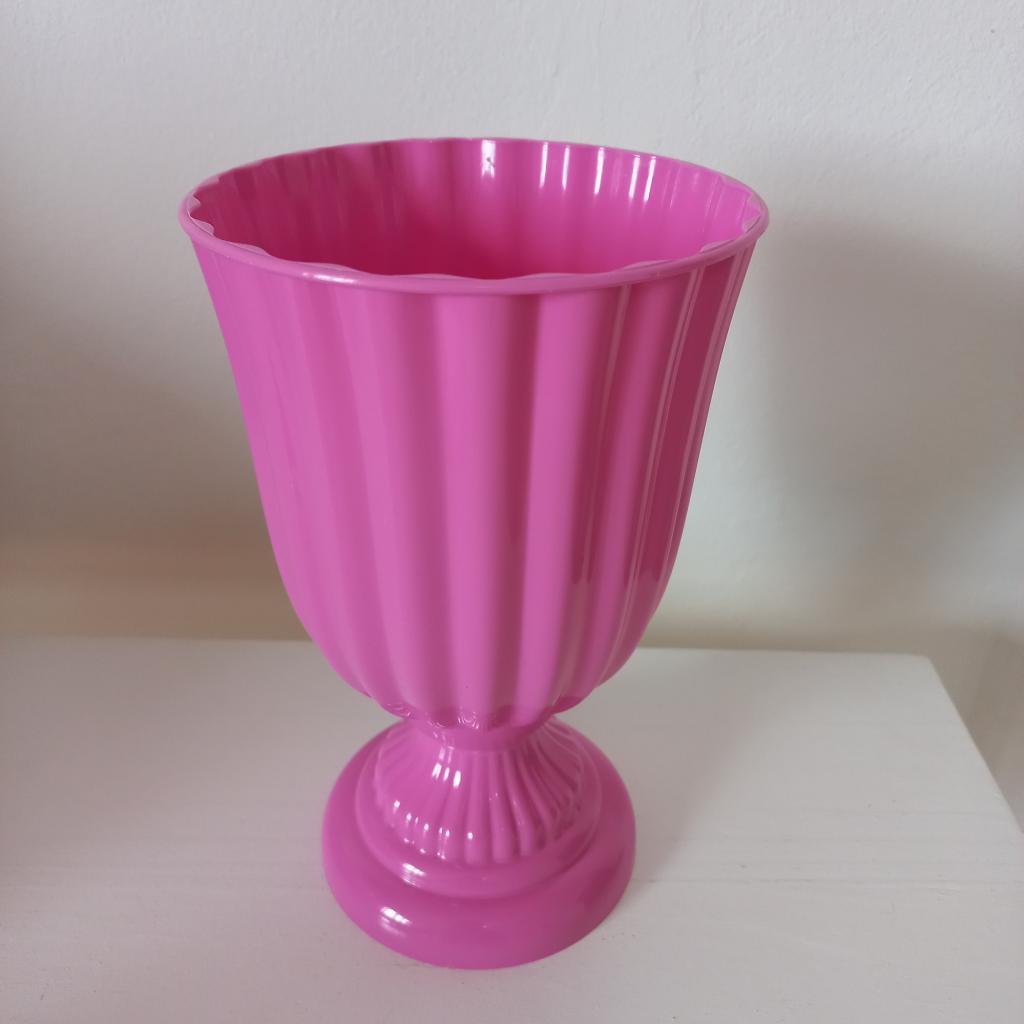 Vaso Dubai Rosa Pequeno - Rosa - alegria em festa
