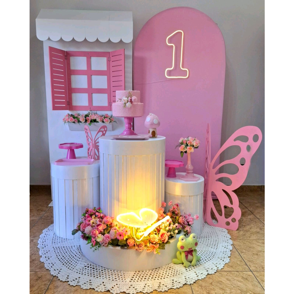 Decoracão Jardim - alegria em festa