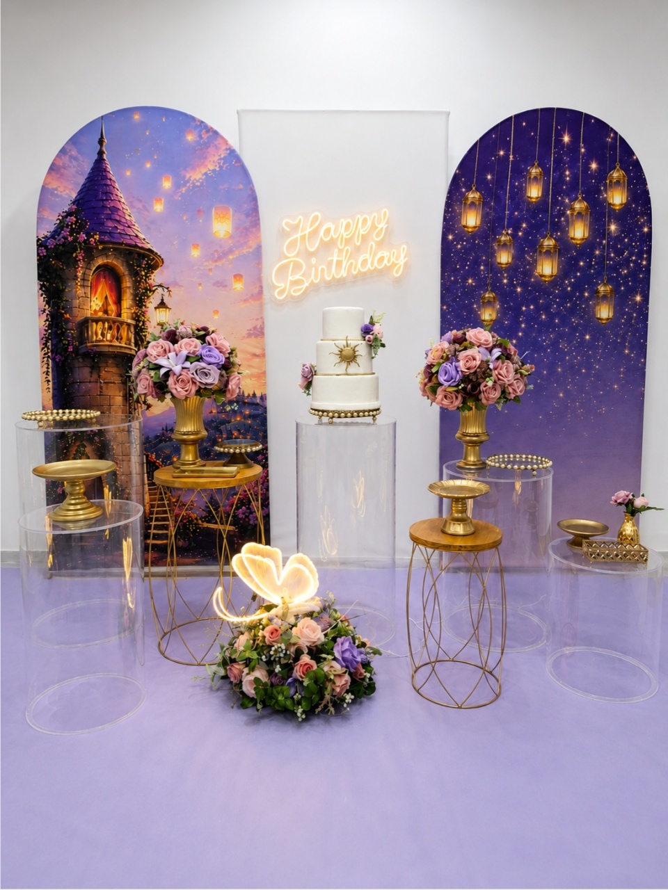 Rapunzel / 15 Anos - alegria em festa