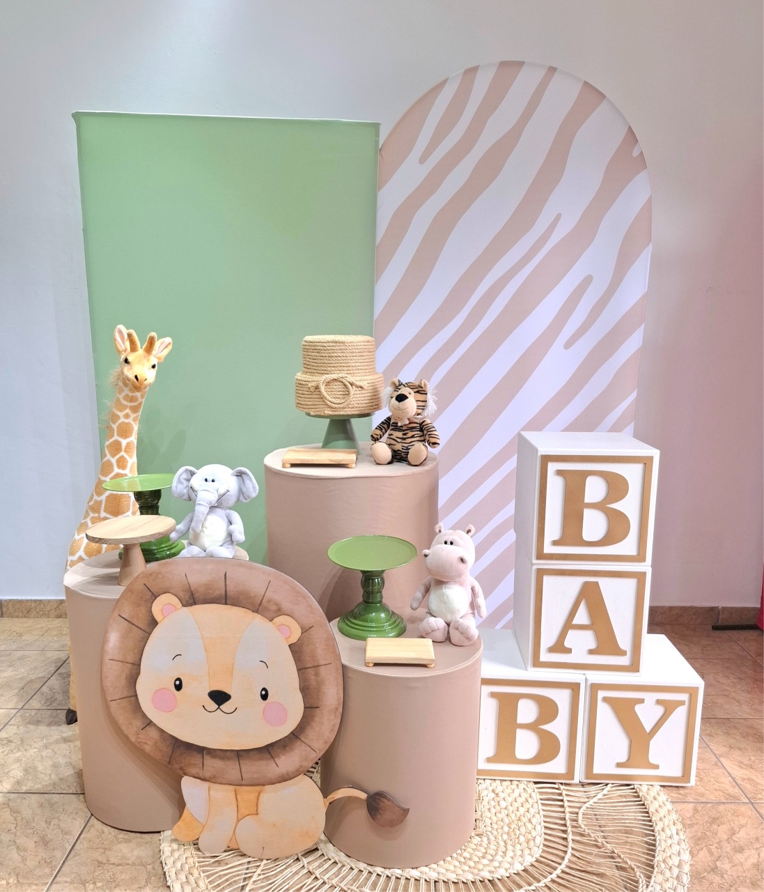 Cha de Bebe Safari  - alegria em festa