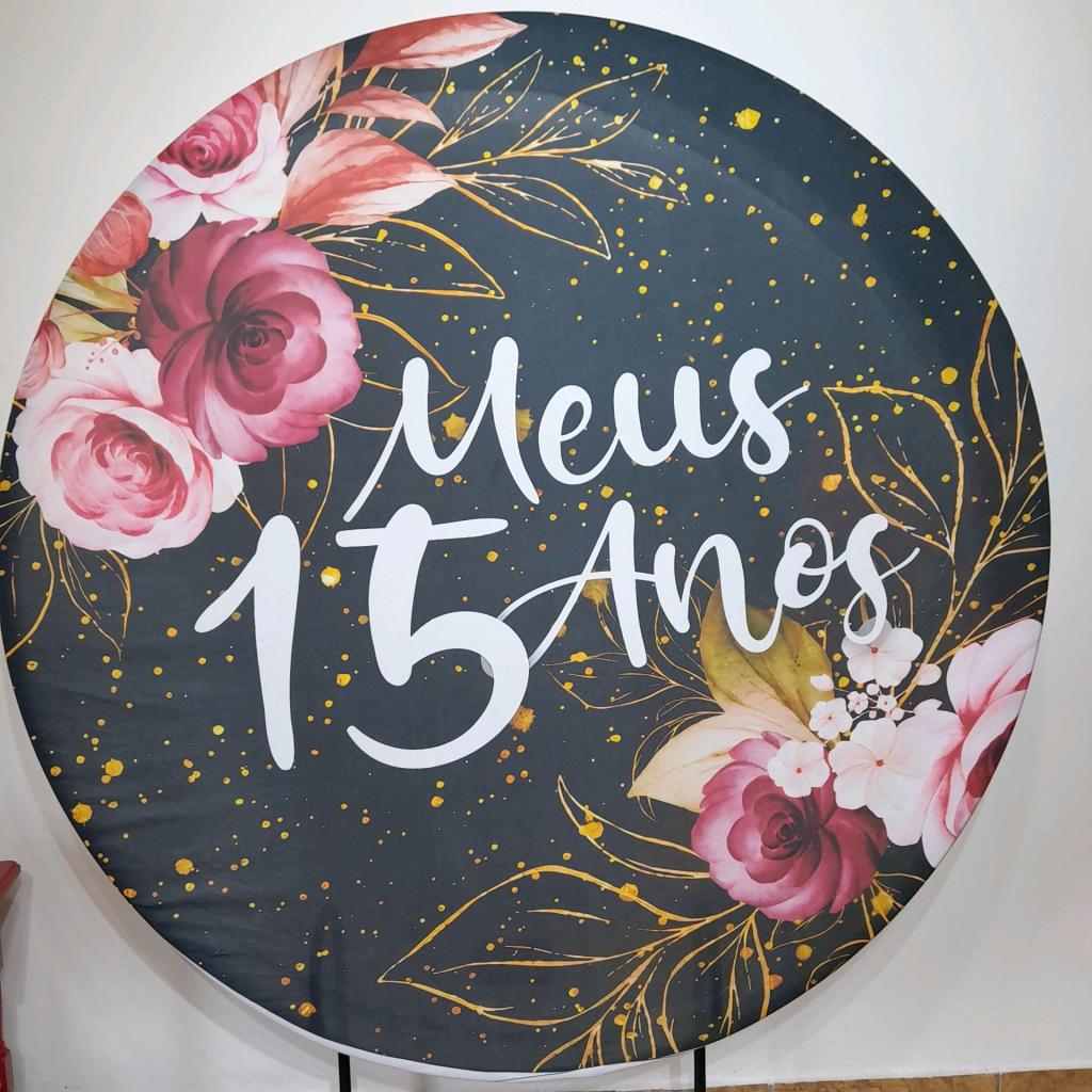 Painel 15 Anos - alegria em festa