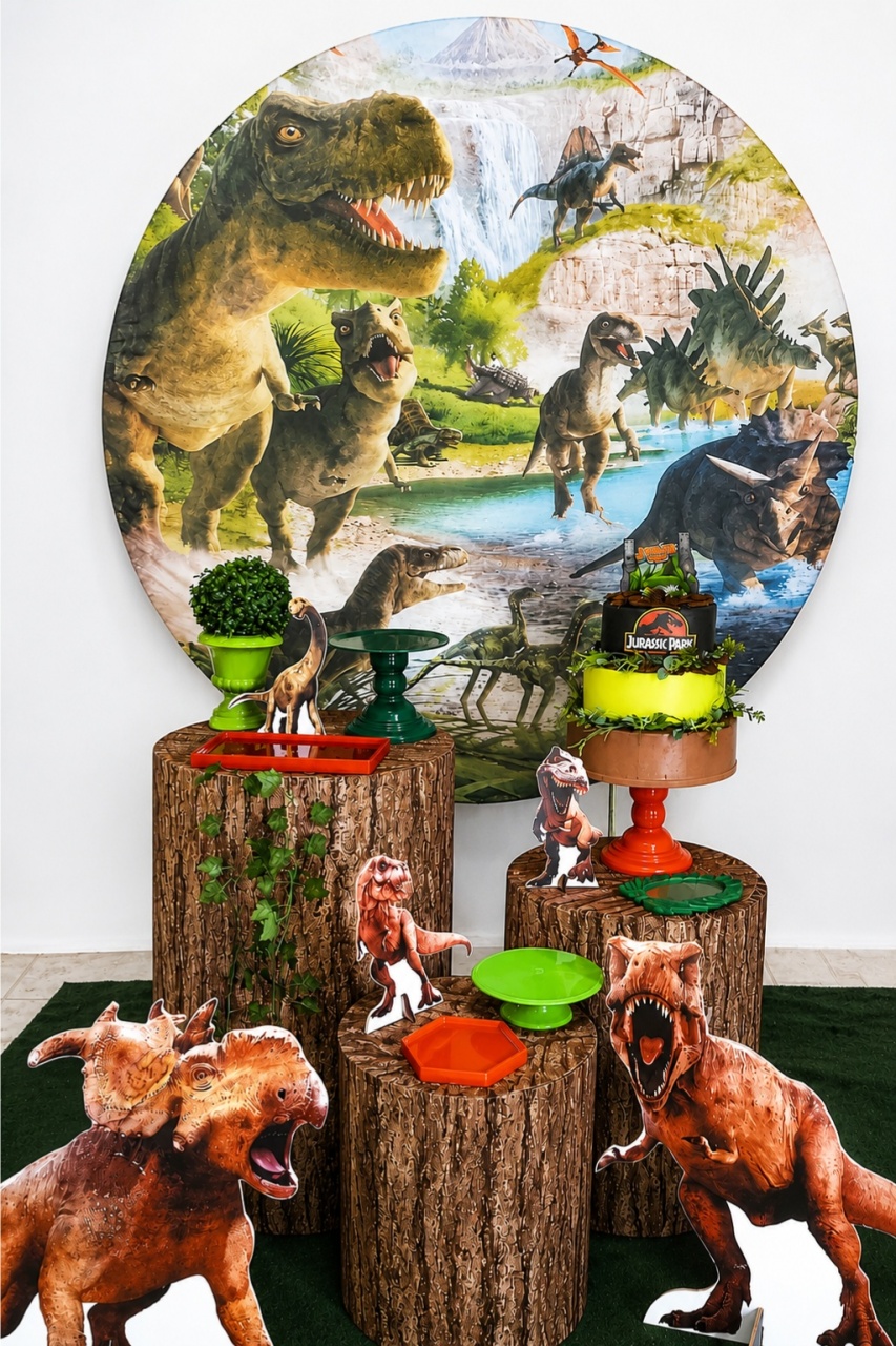 Dinossauro Mod 1 - alegria em festa