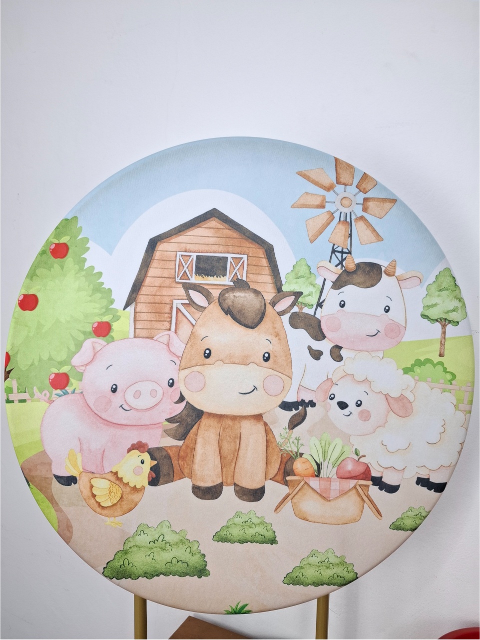 Mini Painel Fazendinha - alegria em festa