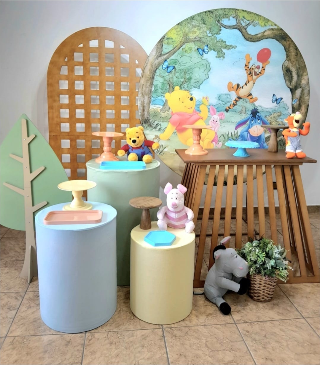 Ursinho Pooh Mod 2 - alegria em festa