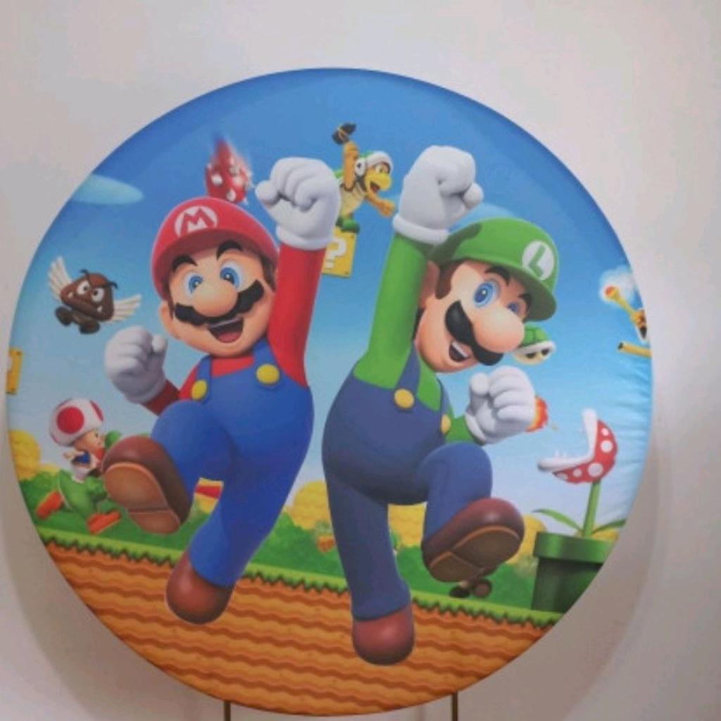 Painel Mario Bros - alegria em festa