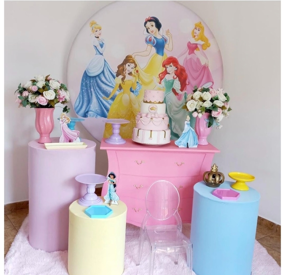 Princesas Mod 3 - alegria em festa