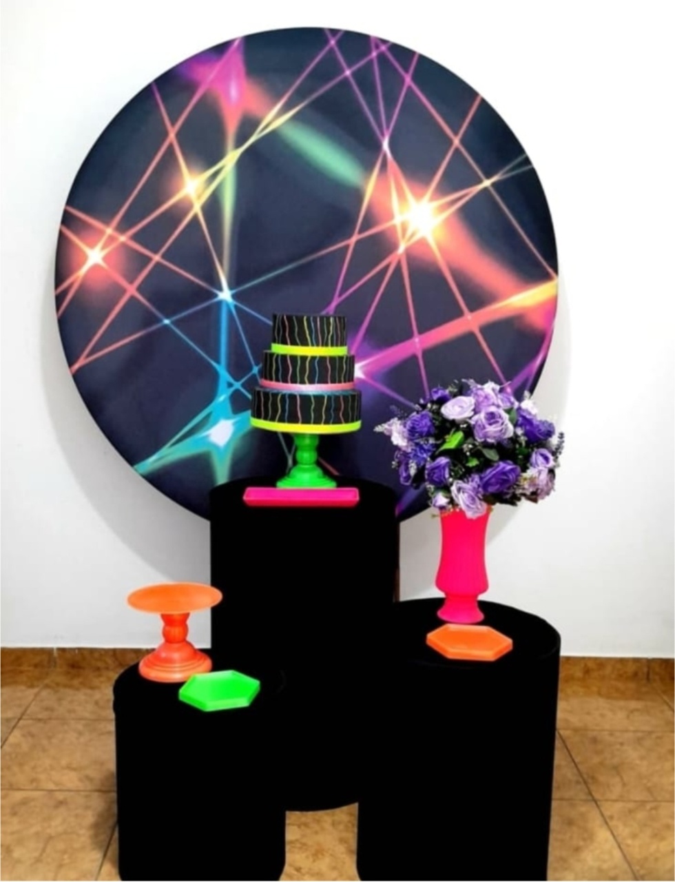 Neon Mod 1 - alegria em festa