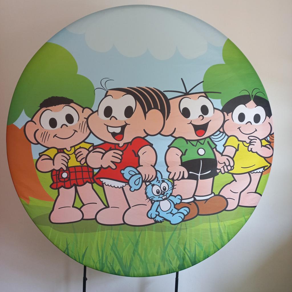 Painel Turma da Monica - alegria em festa