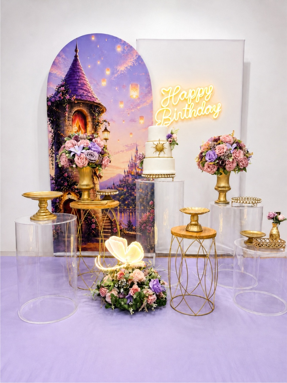 Rapunzel / 15 Anos Mod 2 - alegria em festa