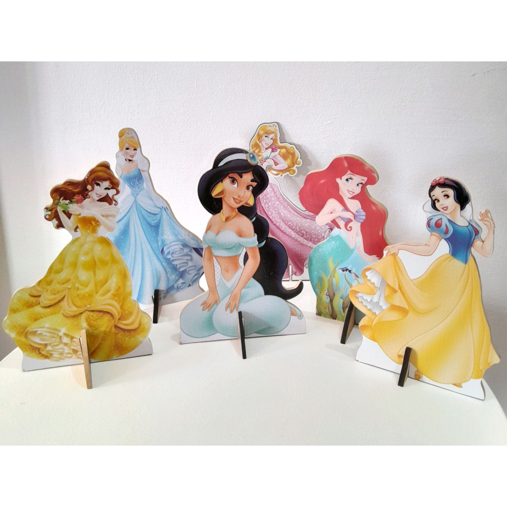 Kit Displays 3 Princesas - alegria em festa