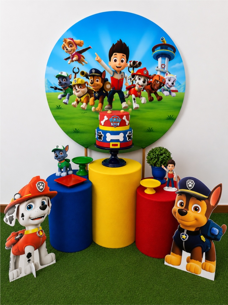 Patrulha Canina Mod 2 - alegria em festa