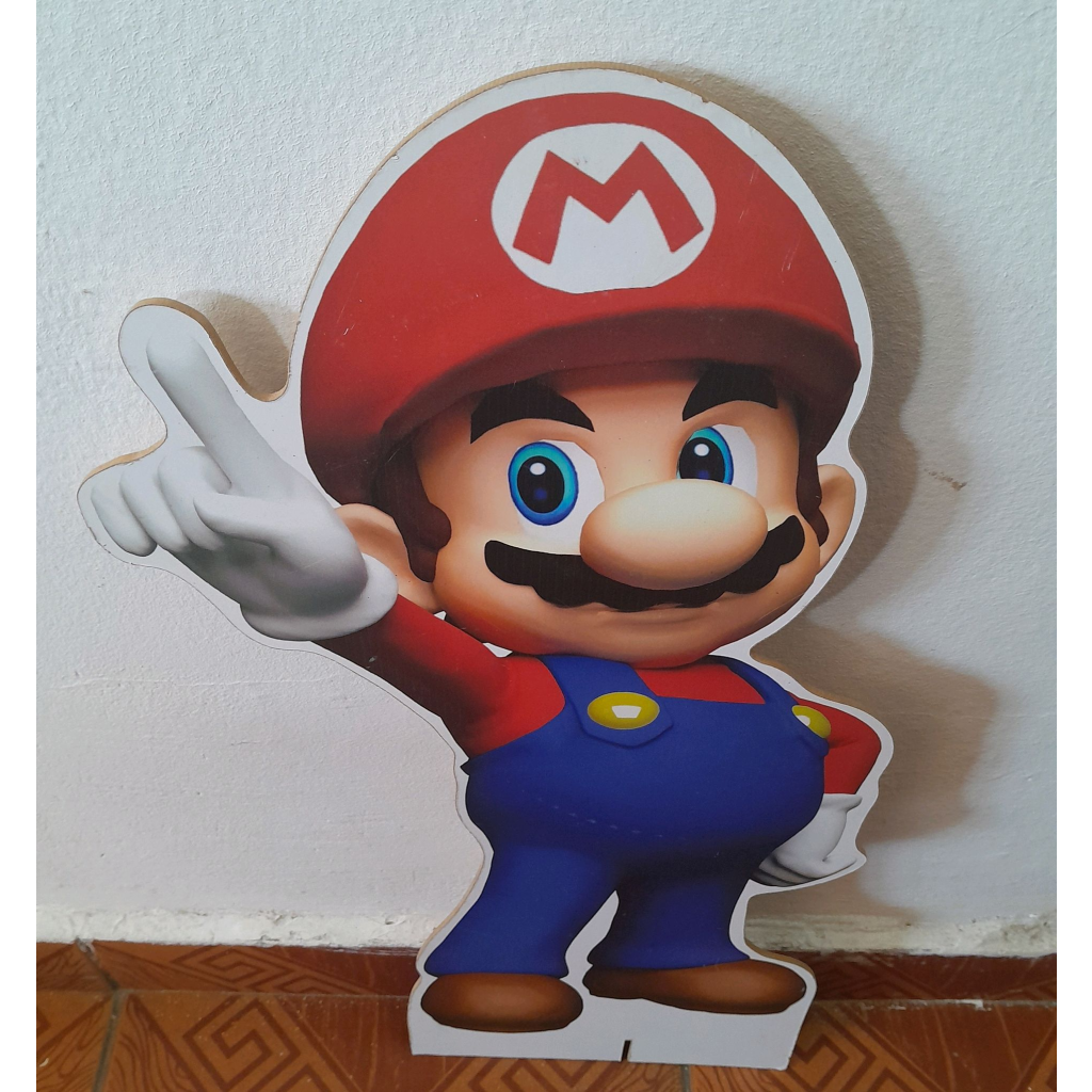 Display de Chao Mario Bros - alegria em festa