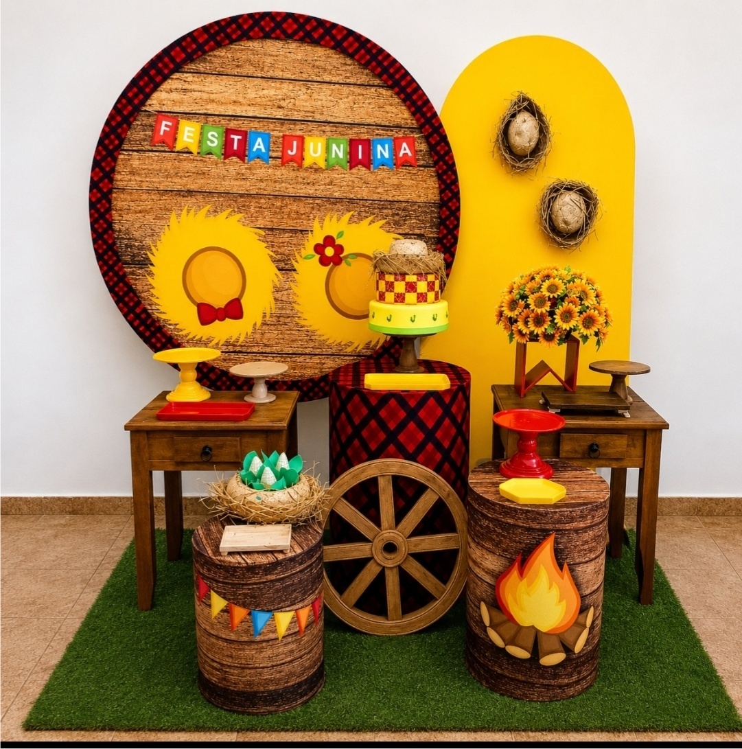 Kit Junino Mod 7 - alegria em festa
