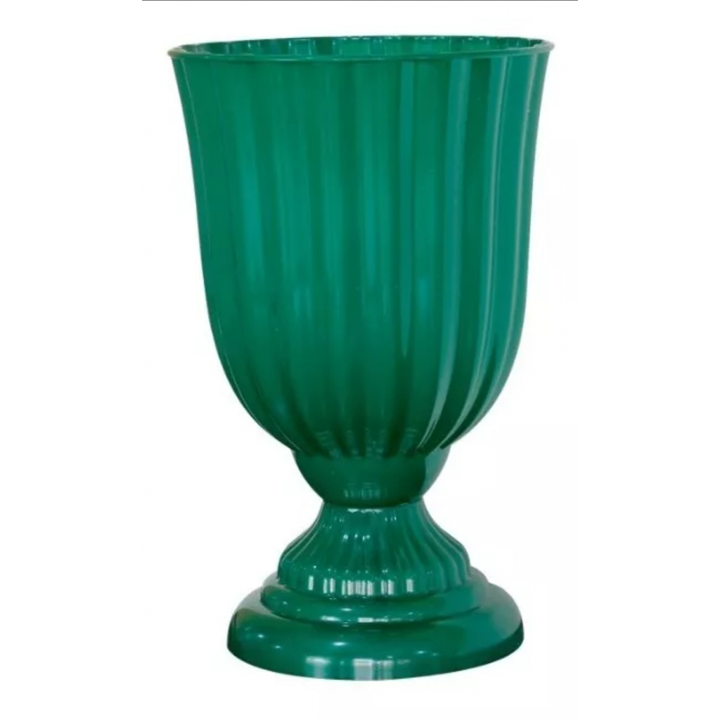 Vaso Dubai  Verde Bandeira Pequeno - alegria em festa
