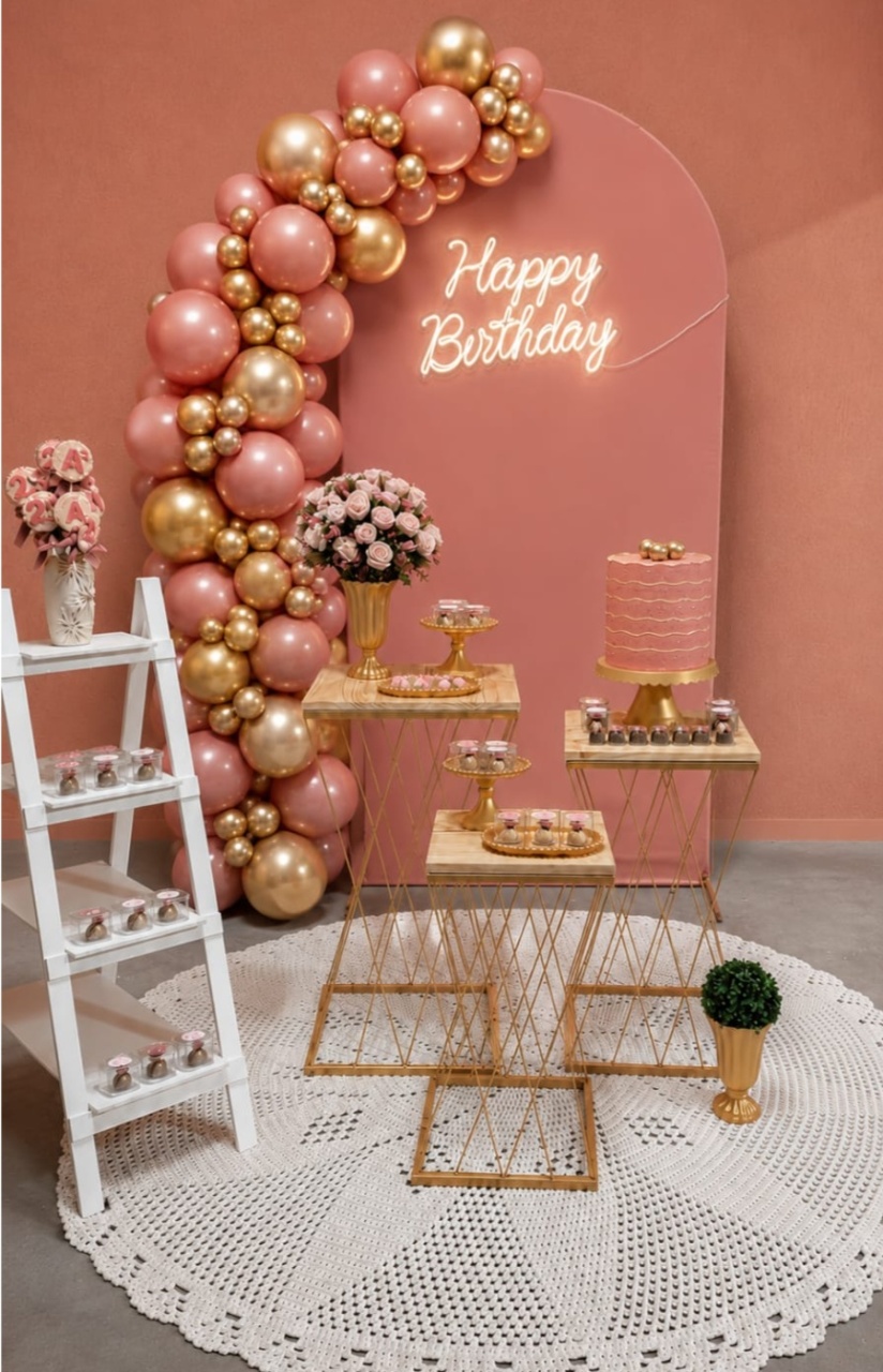 Kit Rose Adulto - Festejar Locações