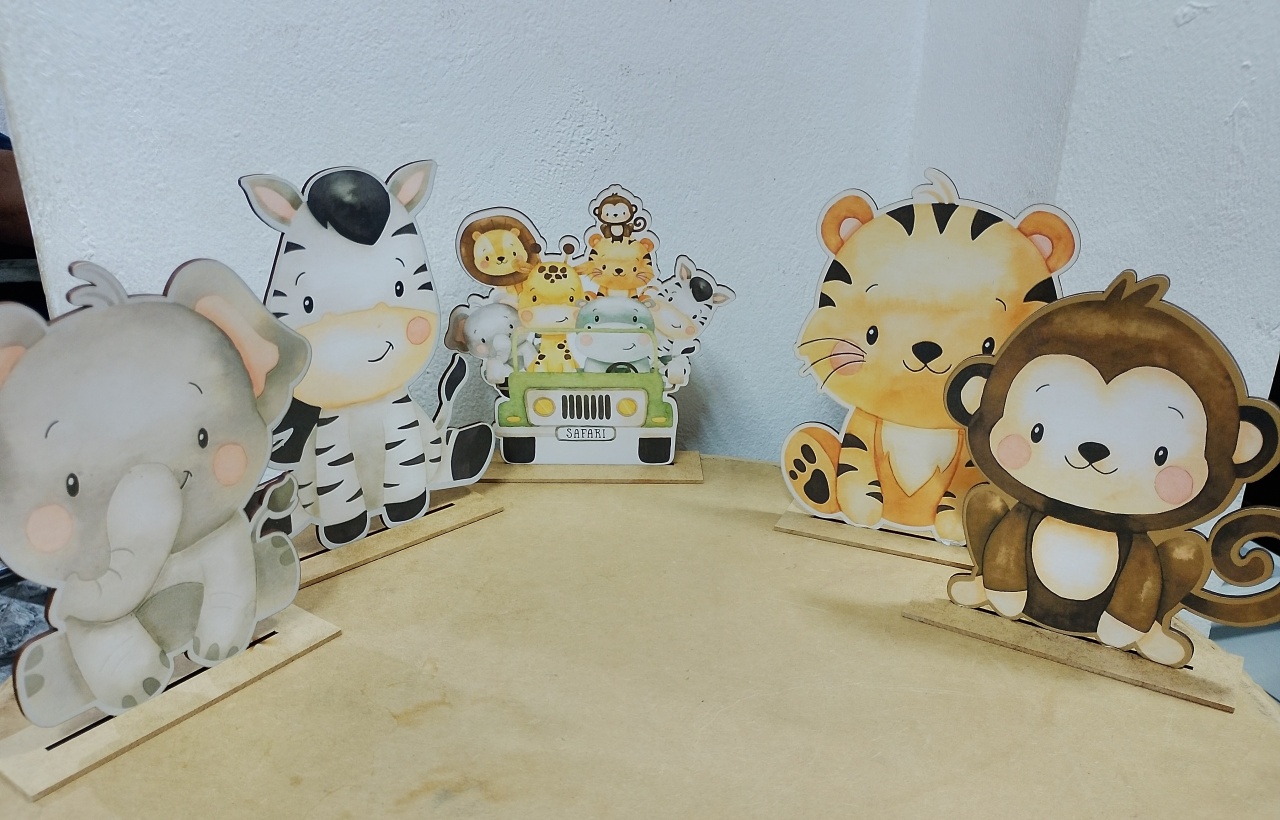Kit Display Safari - Festejar Locações