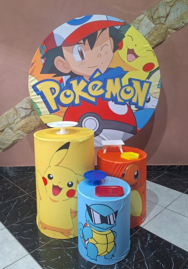 Kit Pokemon - Bronze - Festejar Locações