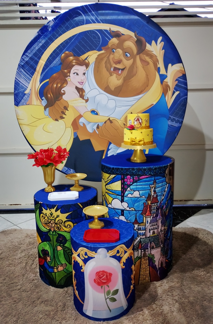 Kit A Bela E A Fera - Festejar Locações