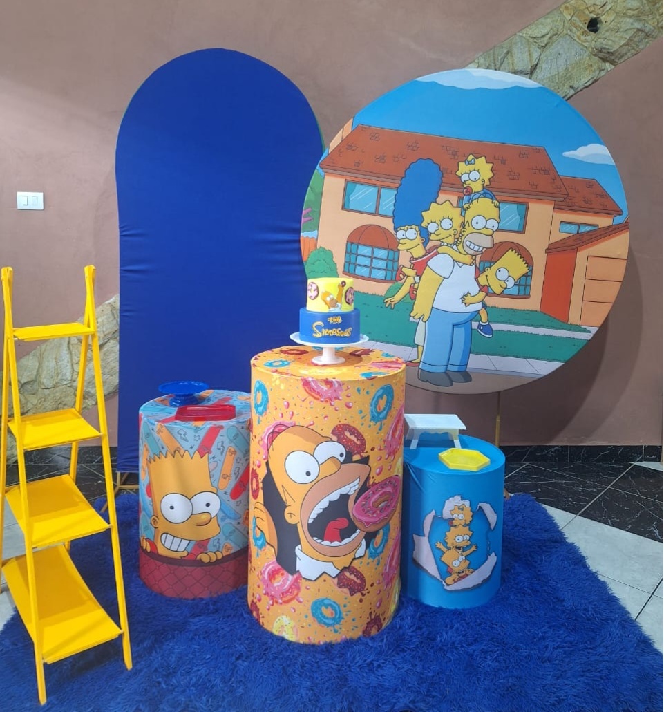 Kit Simpsons - Ouro - Festejar Locações