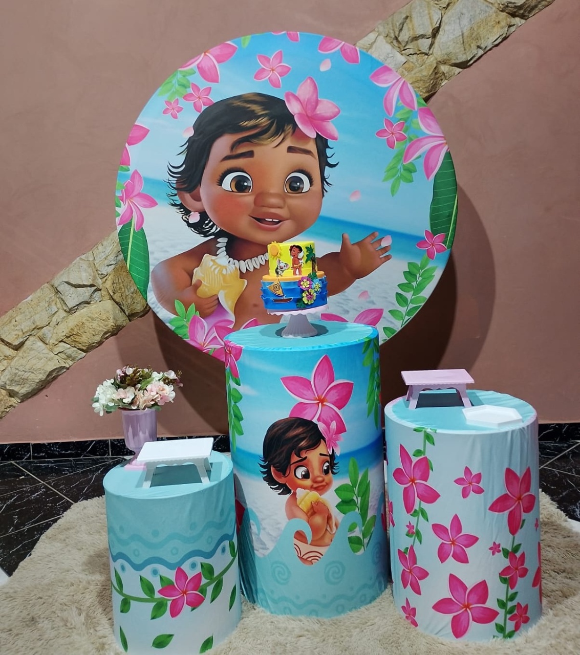 Kit Moana Baby - Festejar Locações