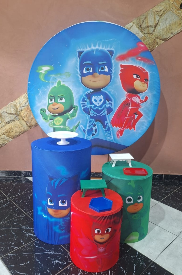 Kit Pj Masks - Bronze - Festejar Locações
