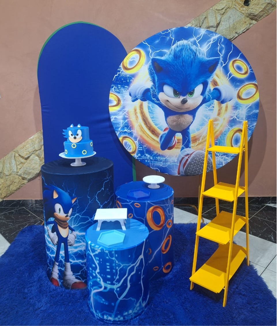 Kit Sonic - Ouro - Festejar Locações