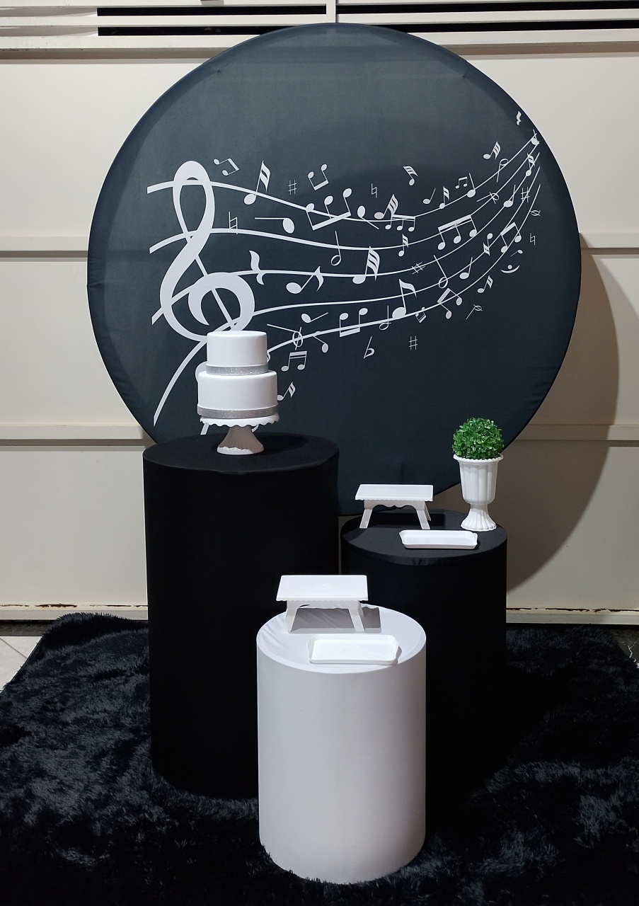Kit Notas Musicais - Festejar Locações