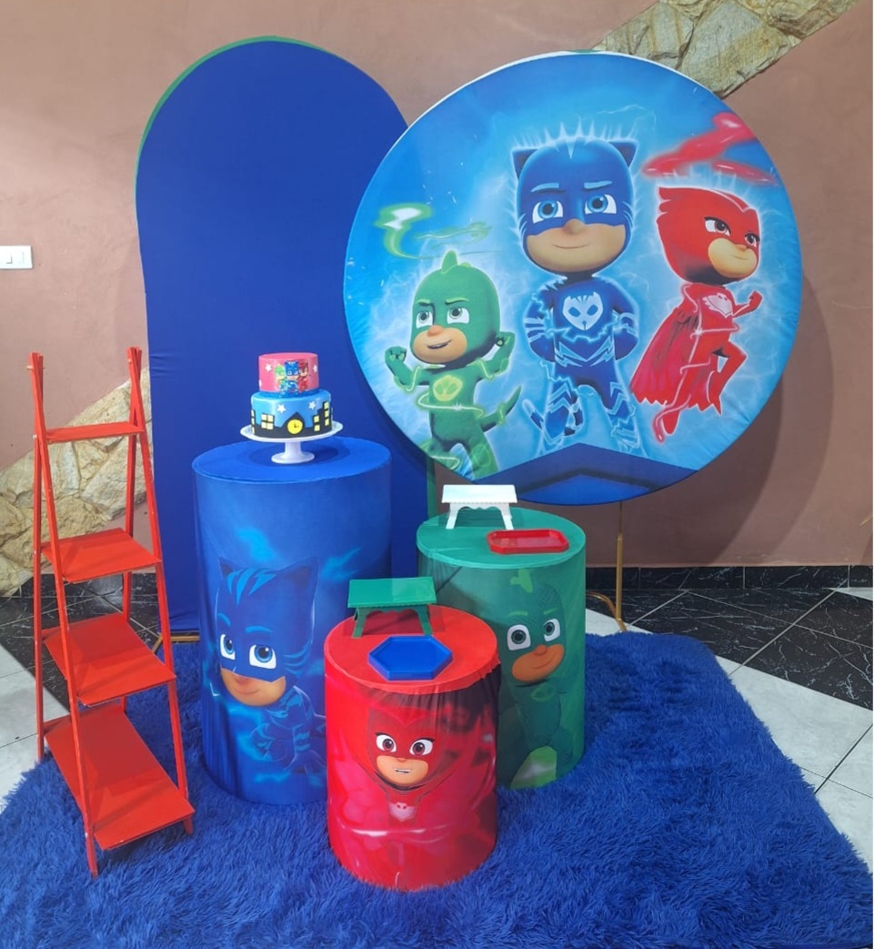 Kit Pj Masks - Ouro - Festejar Locações