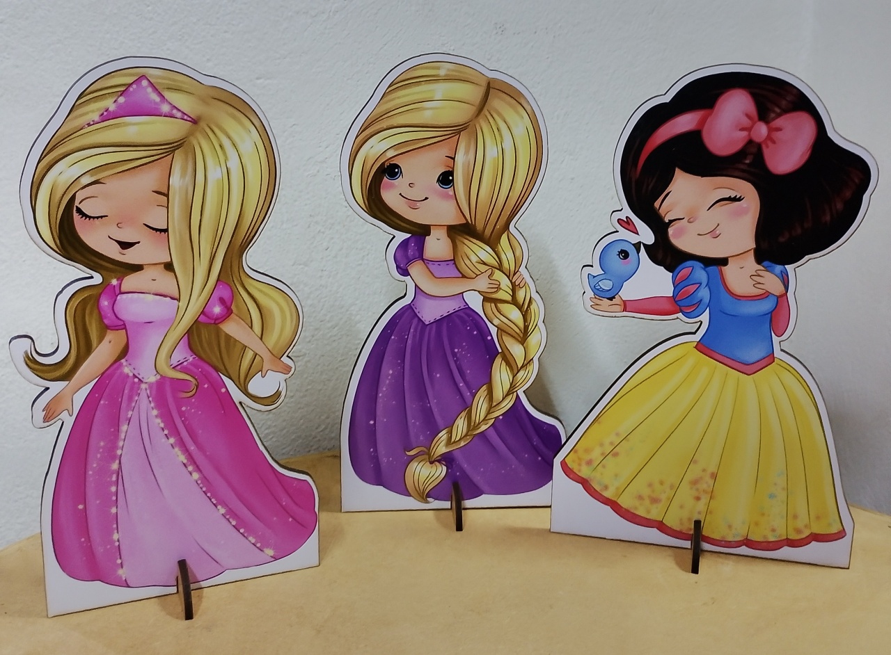 Kit Display Princesas  - Festejar Locações
