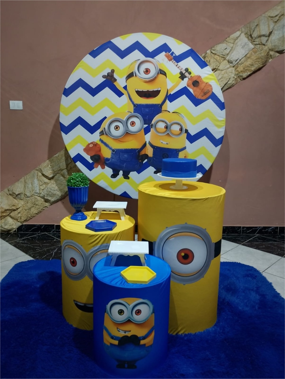 Kit Minions - Prata - Festejar Locações